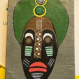 Colorful Tribal Art Canvas